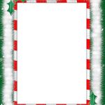 Christmas Page Border Landscape Ba Its Christmas Free