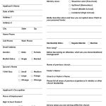 Church Volunteer Application Template Scholarship Application Form