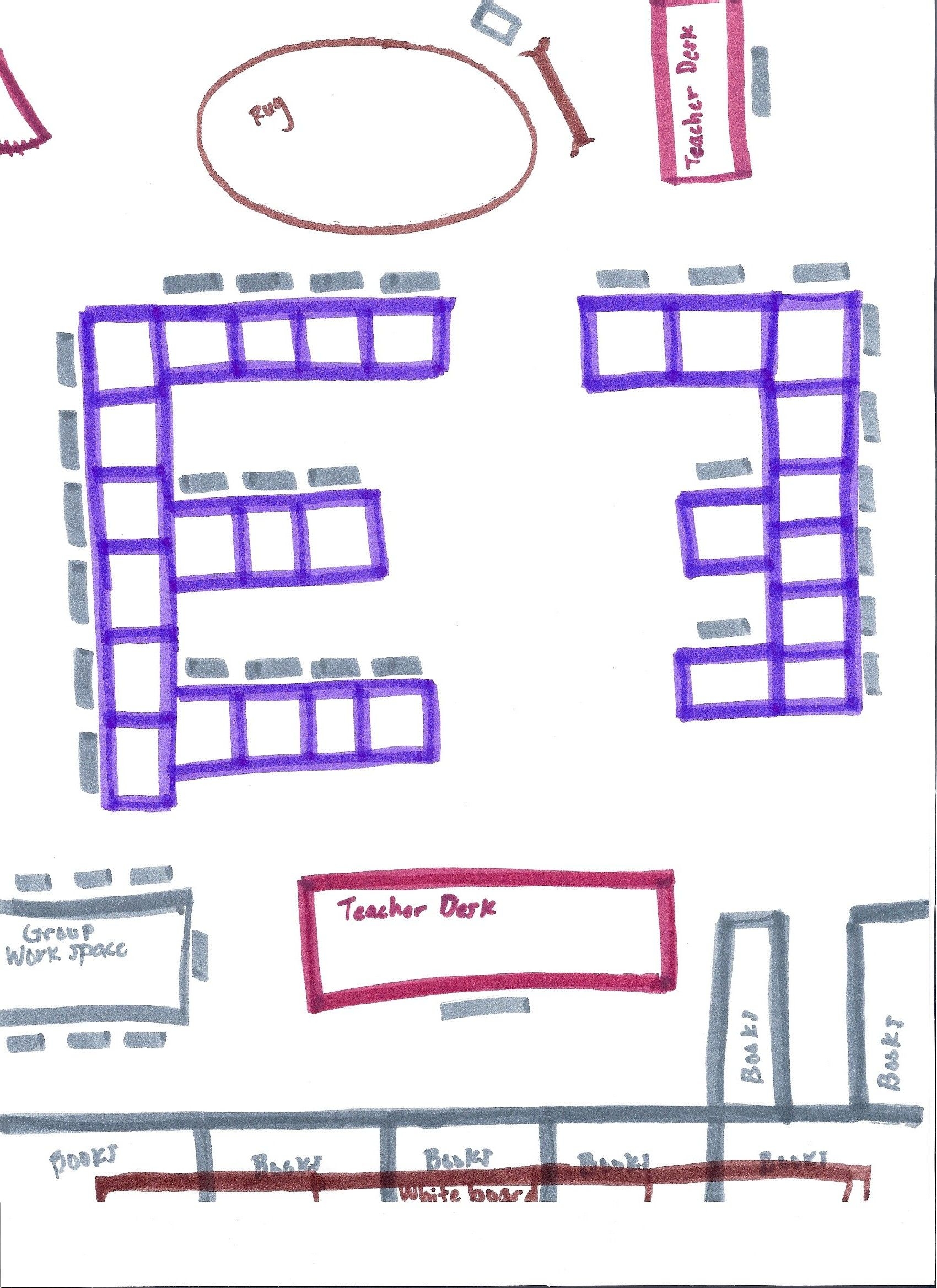 Classroom Desk Arrangement Template The Classroom Arrangement 