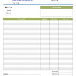 Cleaning Service Invoice Template