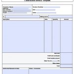 Construction Company Invoice Template Kleobergdorfbibco