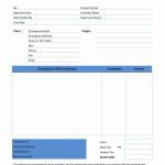 Contractor Invoice