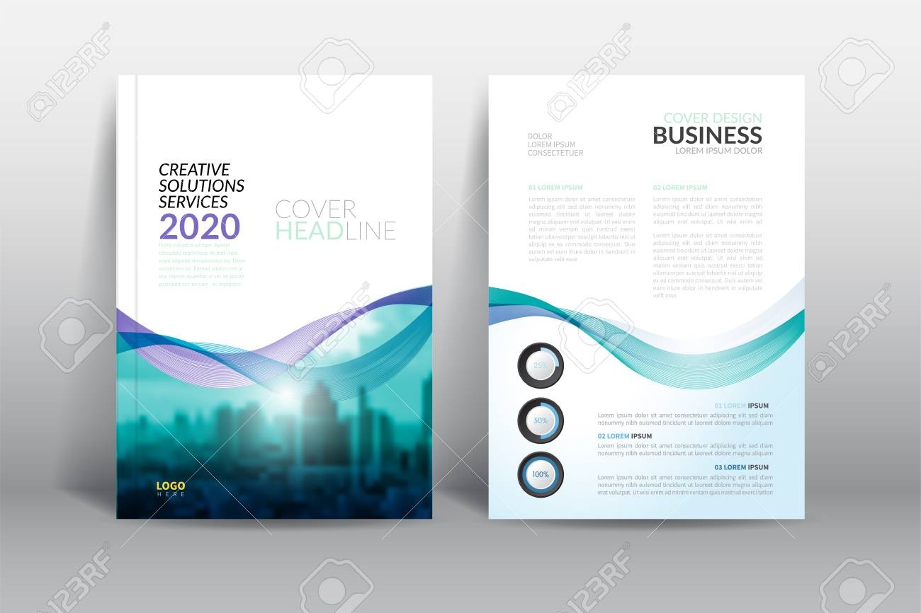 Cover Design Template Annual Report Cover Flyer Presentation 