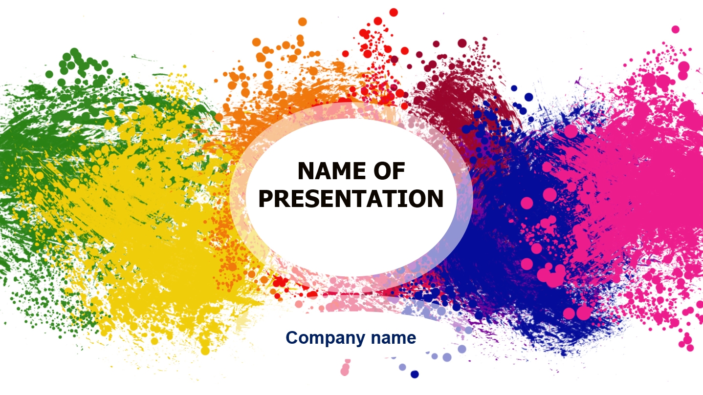 Download Free Colorful Powerpoint Template For Presentation 