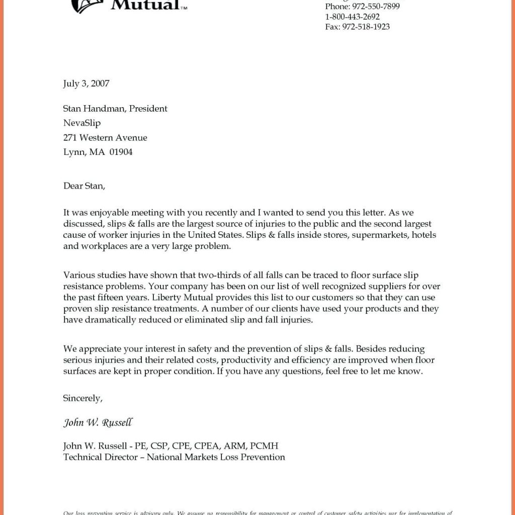 Formal Business Letter Templates 35 Formal Business Letter