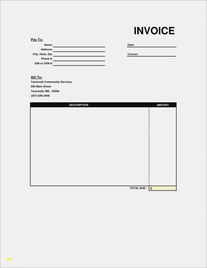 Free Blank Invoice Form Pics Ndash Templates Forms Download 