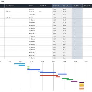 Free Blank Timeline Templates Smartsheet