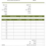 Free Excel Quote Template