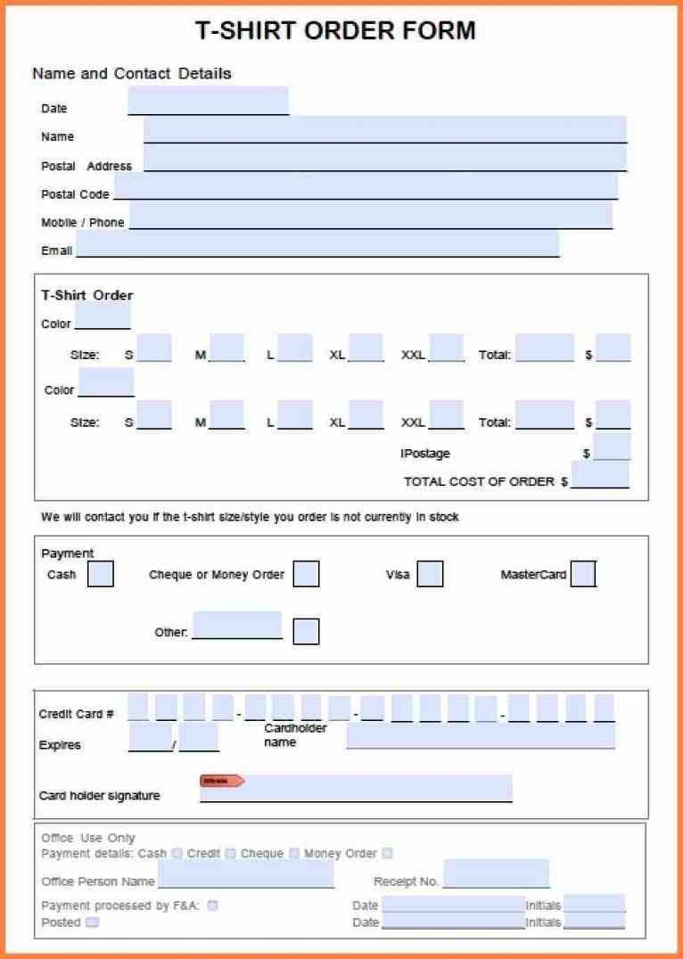 Free Online Order Form Template Kleobergdorfbibco 