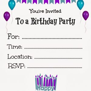 Free Printable Birthday Invitations For Kids Freeprintables