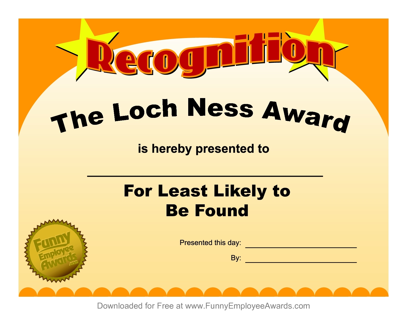 Free Printable Funny Awards Canasbergdorfbibco