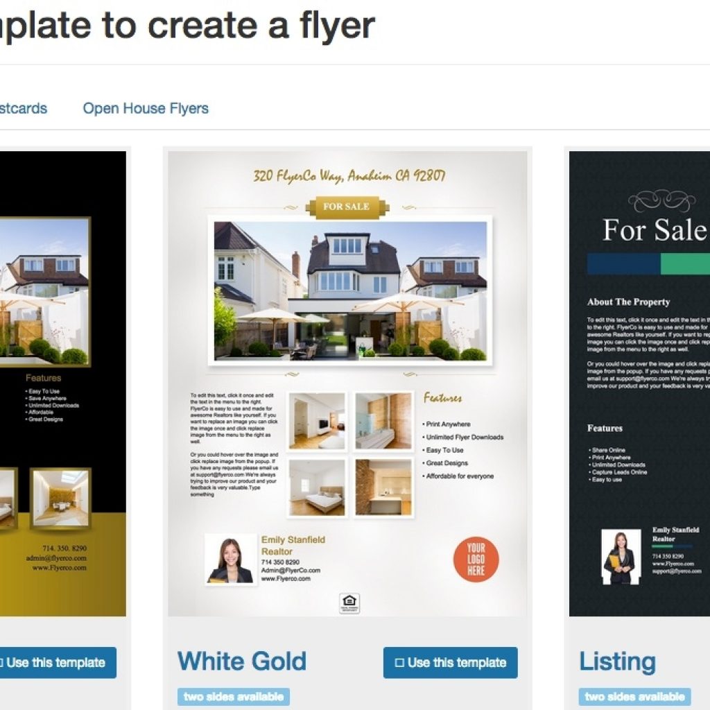 Free Real Estate Flyer Templates Download Print Today