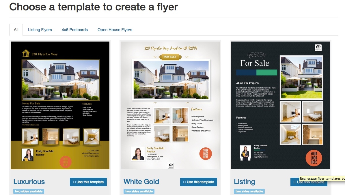 Free Real Estate Flyer Templates Download Print Today 