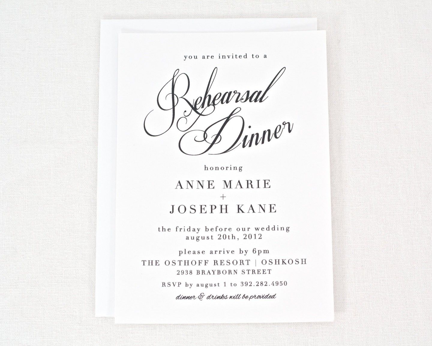 Free Rehearsal Dinner Invitation Templates Printable Rehearsal 