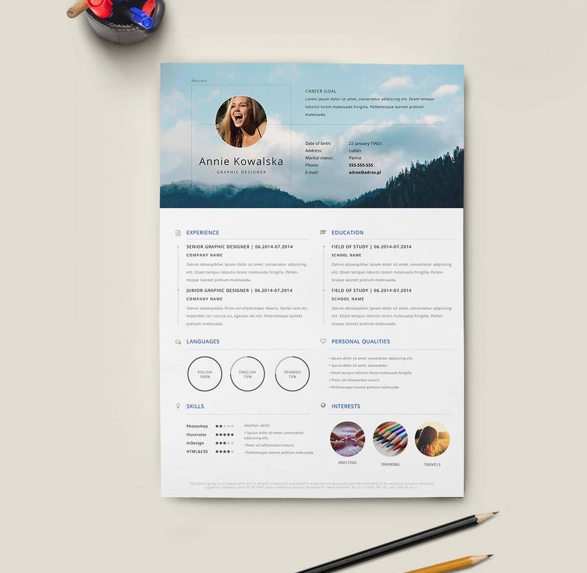 Free Resume Templates 17 Free Cv Templates To Download Use 