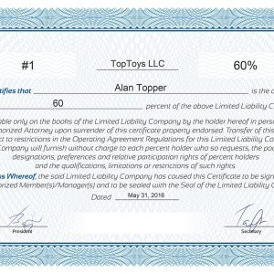 Free Stock Certificate Online Generator