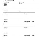 Free Team Meeting Minutes Template Templates At