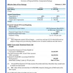 Free Total Compensation Statement Template And Compensation