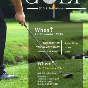 Golf Tournament Flyer Template Free 15 Free Golf Tournament Flyer