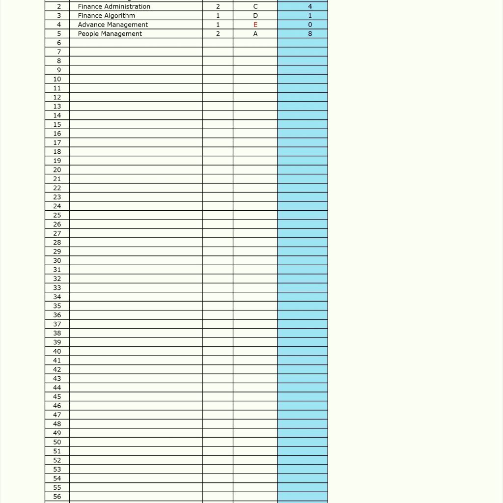 Gpa Calculator Excel Template New Microsoft Excel Gradebook