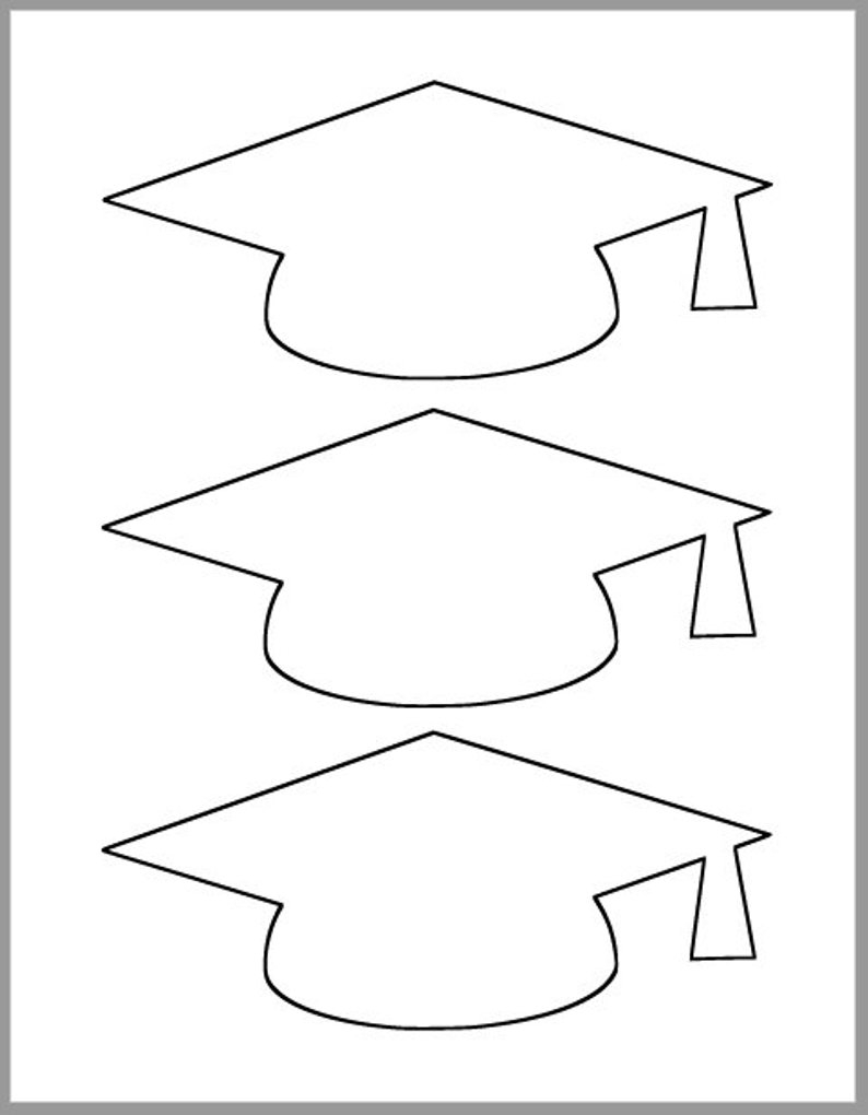 Graduation Cap Template Qualads