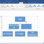 How To Create An Organization Chart In Word 2016 Youtube