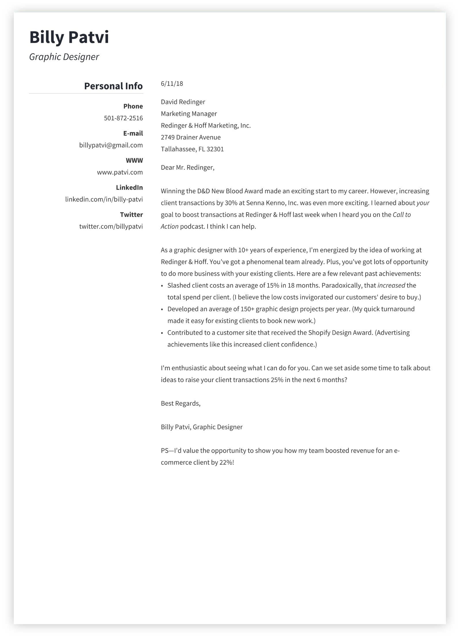 How To Write A Cover Letterapplication Letter 12 Examples For All Jobs