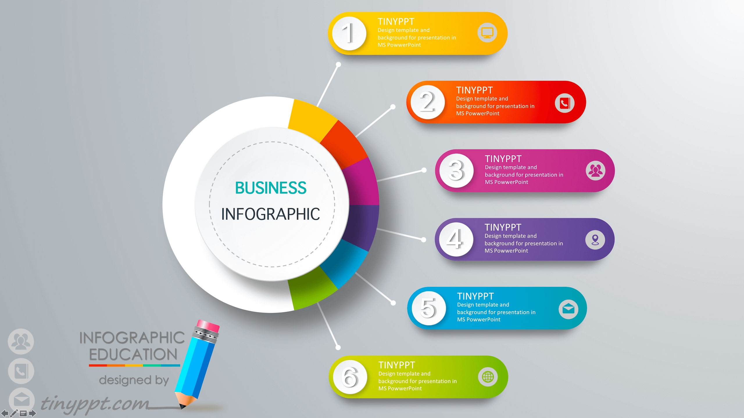 Free Infographic Template Download Qualads