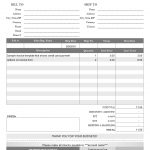 Invoice Template With Credit Card Payment Option