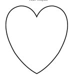 Large Heart Template Heart Template Pdf Pdf Templates