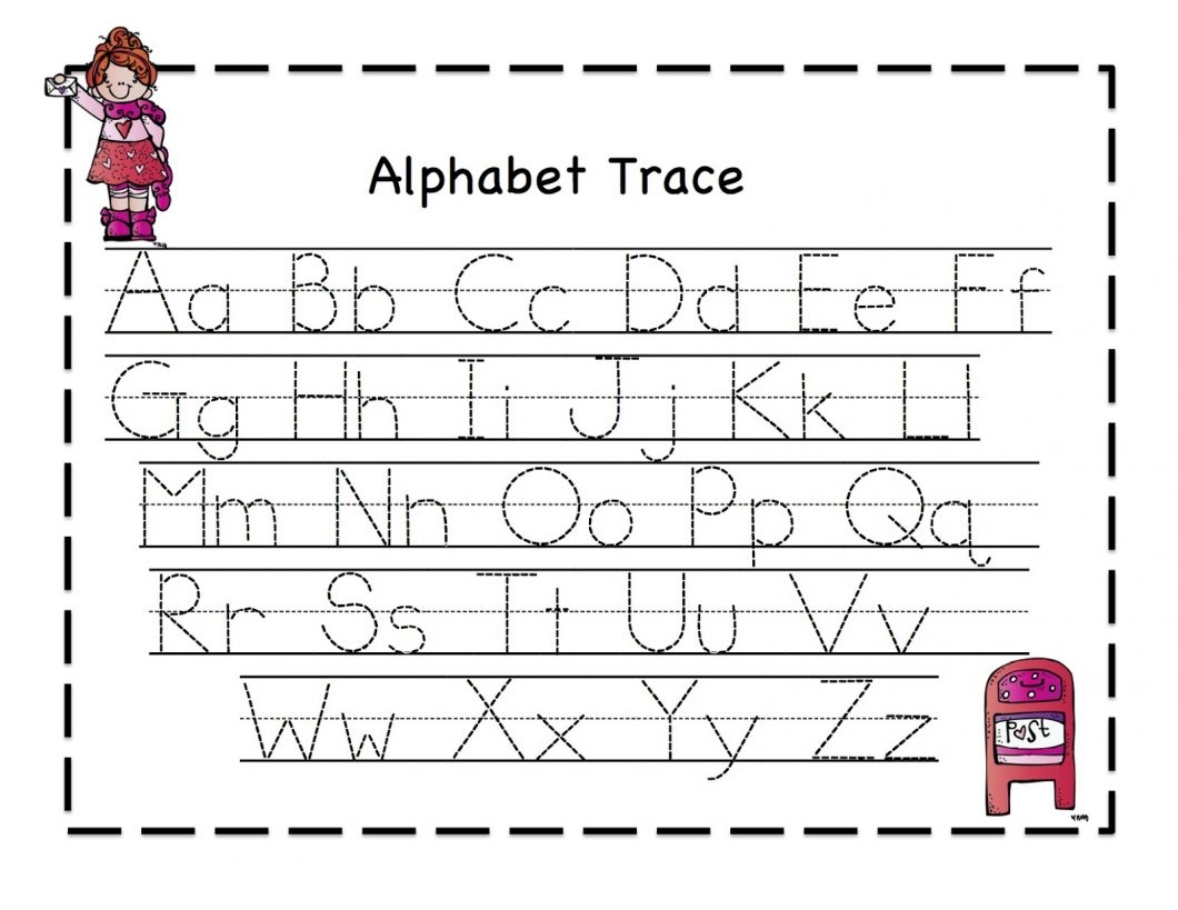 Letter Sheets For Preschool With Alphabet Handwriting Worksheets