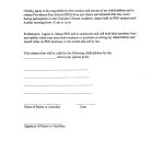 Liability Release Form Template In Images Release Of Liability