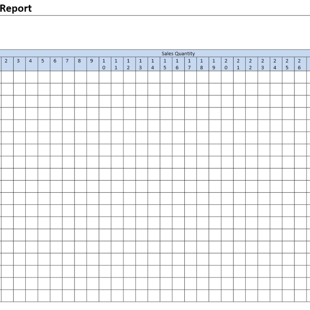 Monthly Sales Report