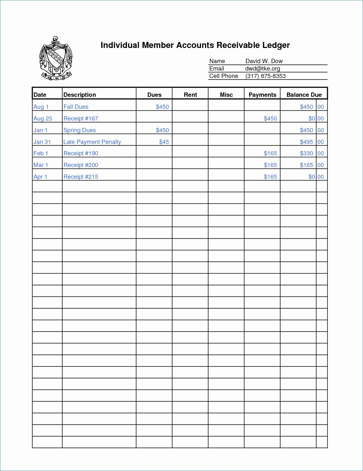 Preview Image General Ledger Template Btsmmo 