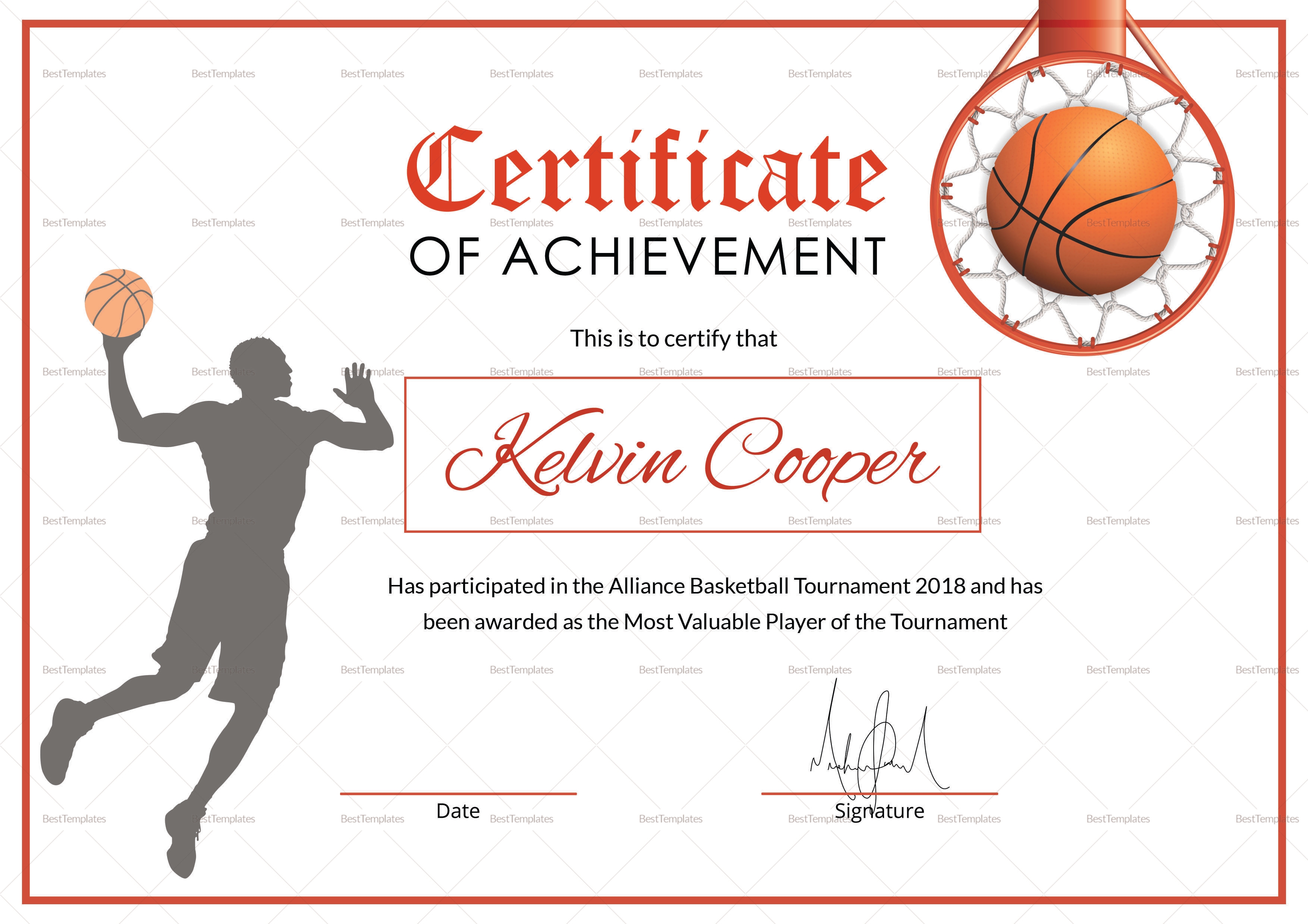 Printable Basketball Awards Underbergdorfbibco