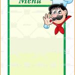 Printable Blank Menu Ajancicerosco