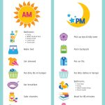 Printable Daily Routine Chart Kid To Kid