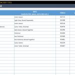 Purchase Order Template Excel Po Generator Tracker Tool