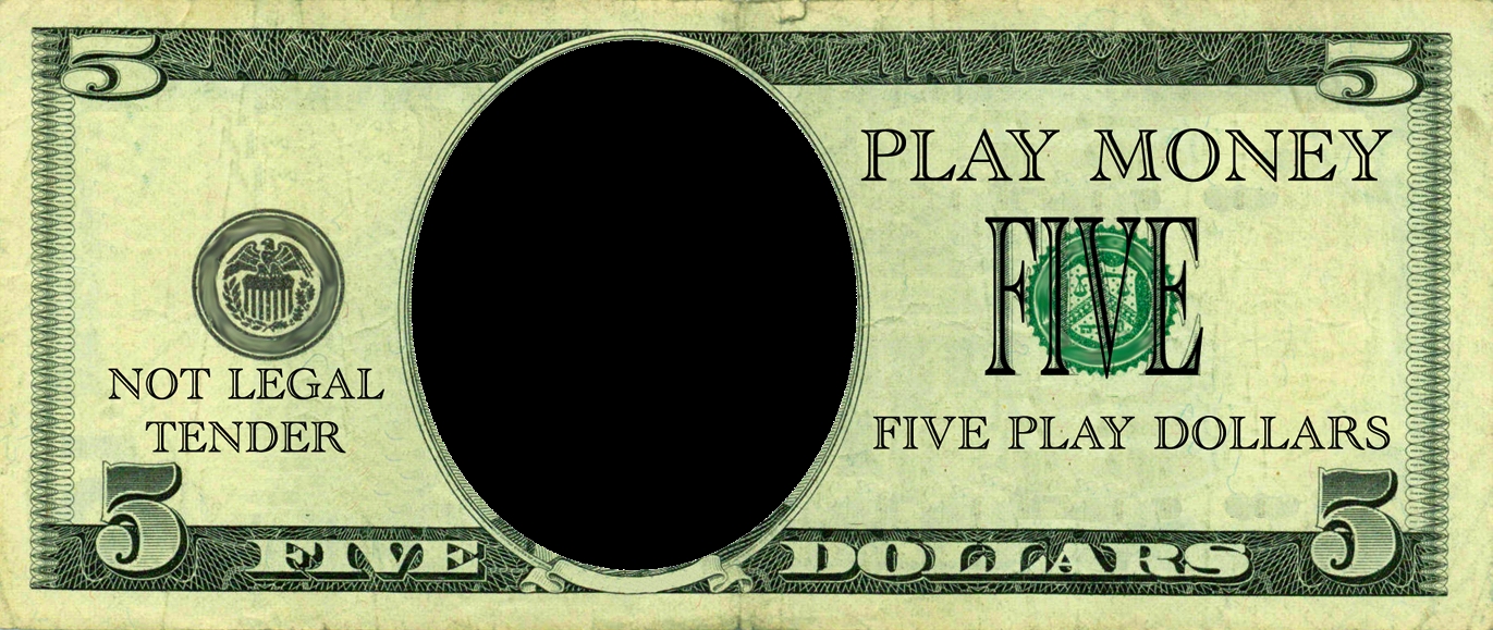 Realistic Play Money Templates Free Printable Play Money Templates 