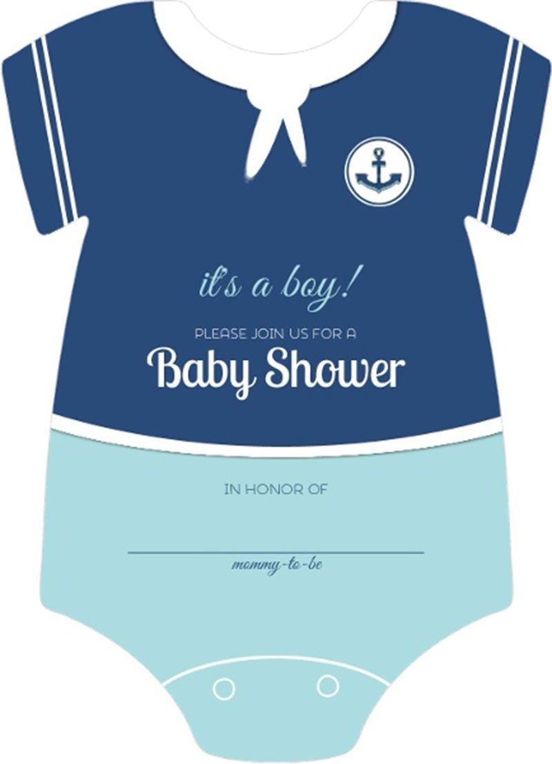 Sailor Onesie Boys Nautical Themed Fill In Blank Ba Shower 