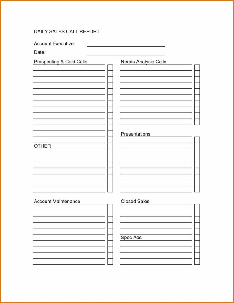 Sales Call Planning Template Kleobergdorfbibco 