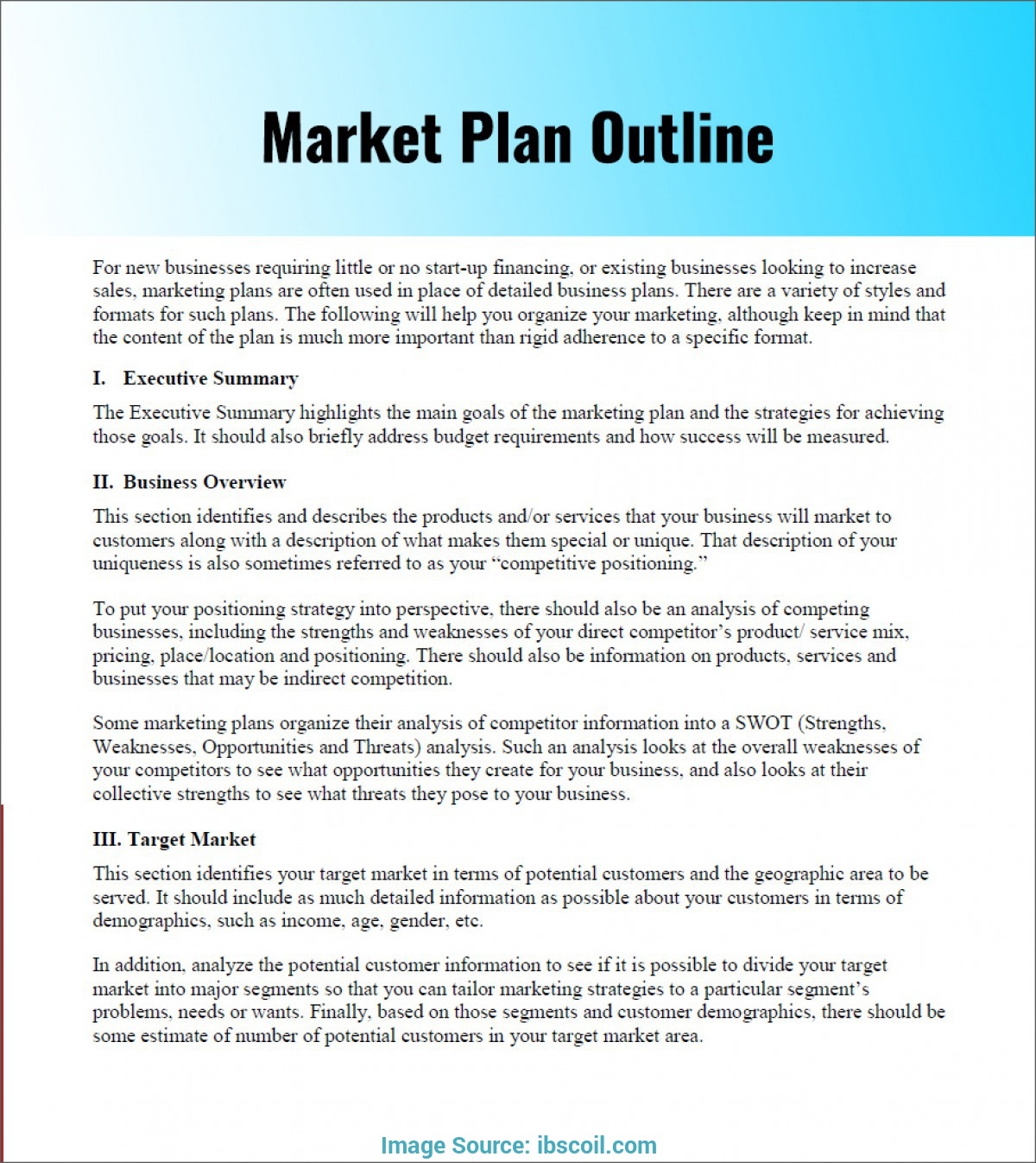 Sample Of Marketing Plans Canasbergdorfbibco 