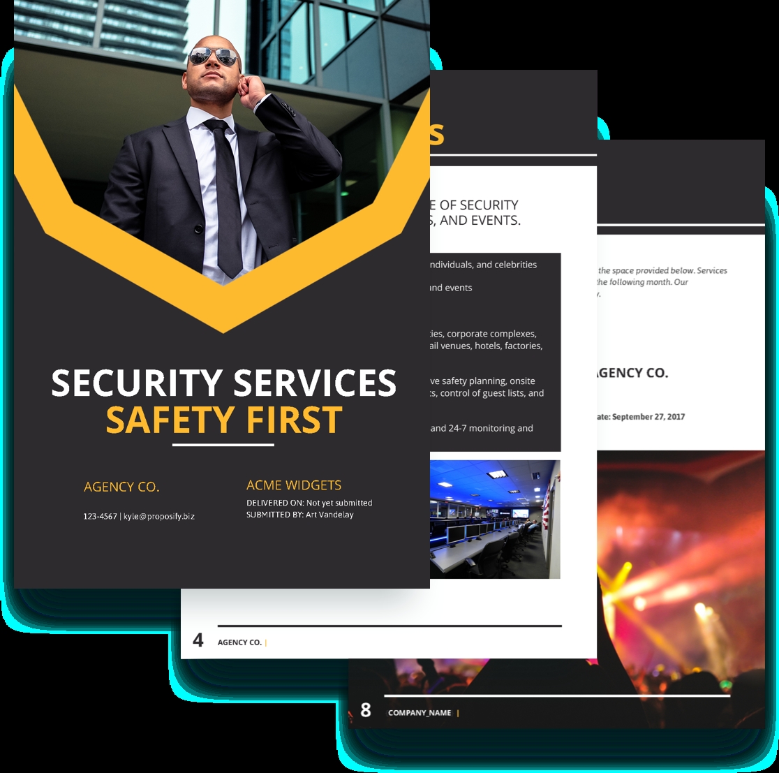 Security Proposal Template Free Sample Proposify