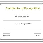 Template Free Award Certificate Templates And Employee Recognition