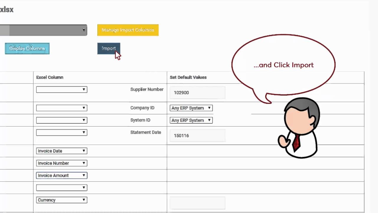 Vendor Reconciliation Excel Template Youtube 