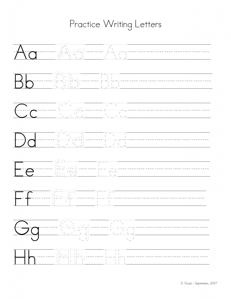 Writing Alphabet Template Photos Alphabet Collections 