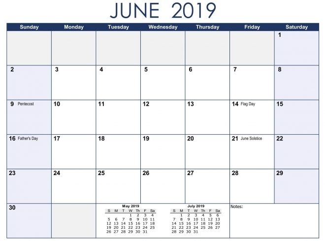 Blank June 2019 Calendar Word Template Magic Calendar 2019 Printable