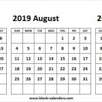 July To September 2019 Calendar 2019 Word Template