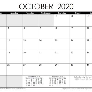 2020 Calendar Templates And Images