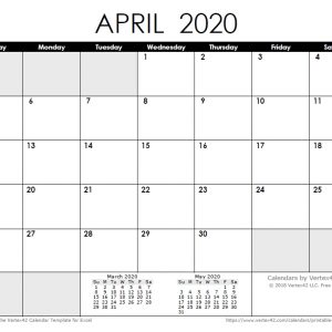 2020 Calendar Templates And Images